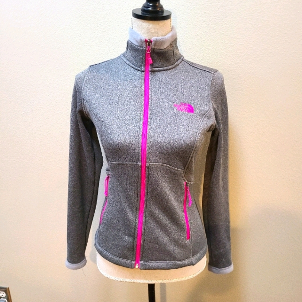 The Northface fleece zip up jacket
